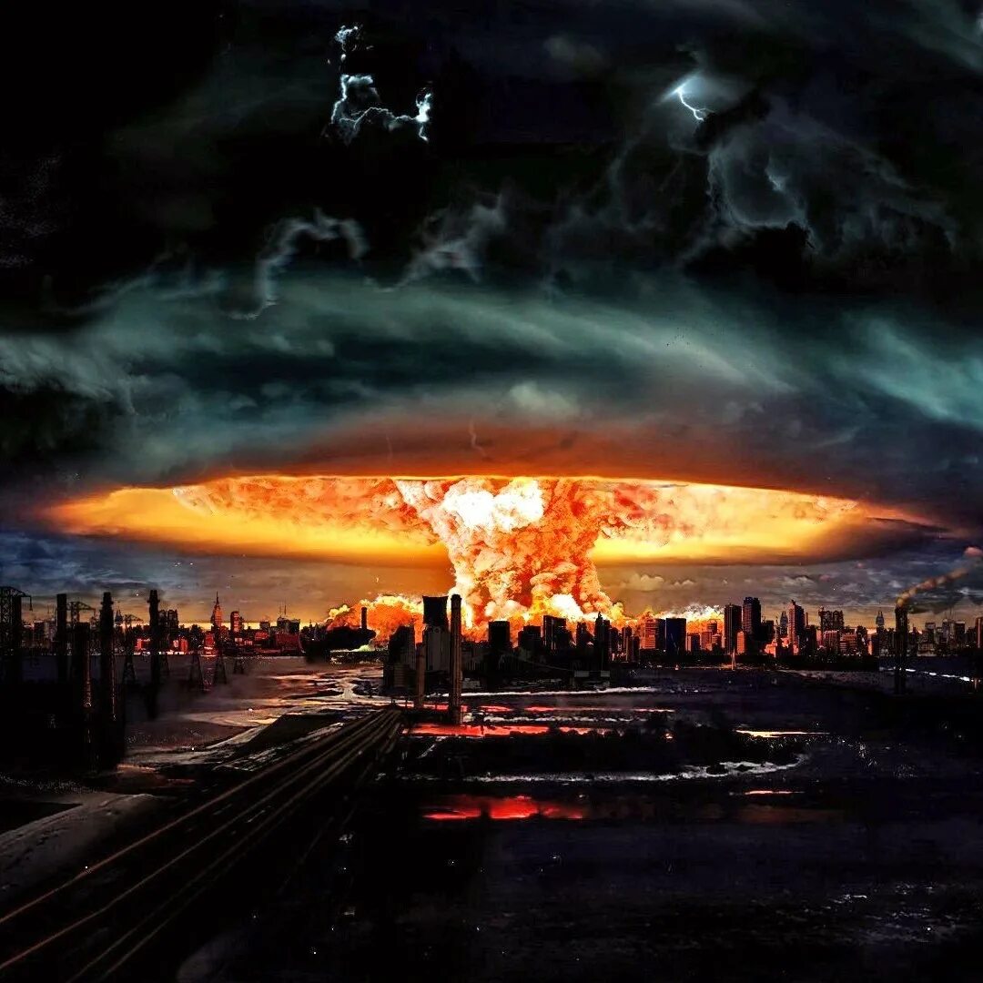 8 апреля конец света. Ядерный взрыв. Конец света. Ядерный удар.