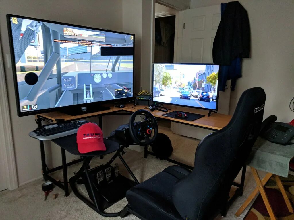 Spravkibk 2 5 2 1930 setup. Гоночный сетап для видеоигр. сетап с ригом камера. simracing ультраширокий монитор. iracing setup.