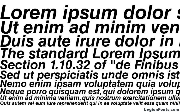 Шрифт helvetica neue cyr