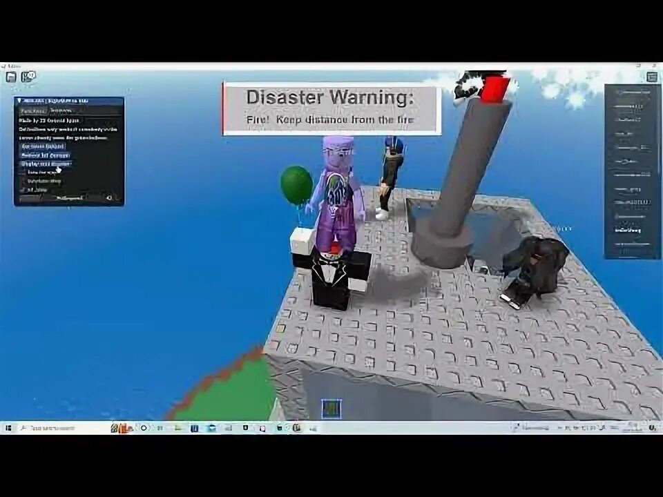 Disaster script. Disaster script