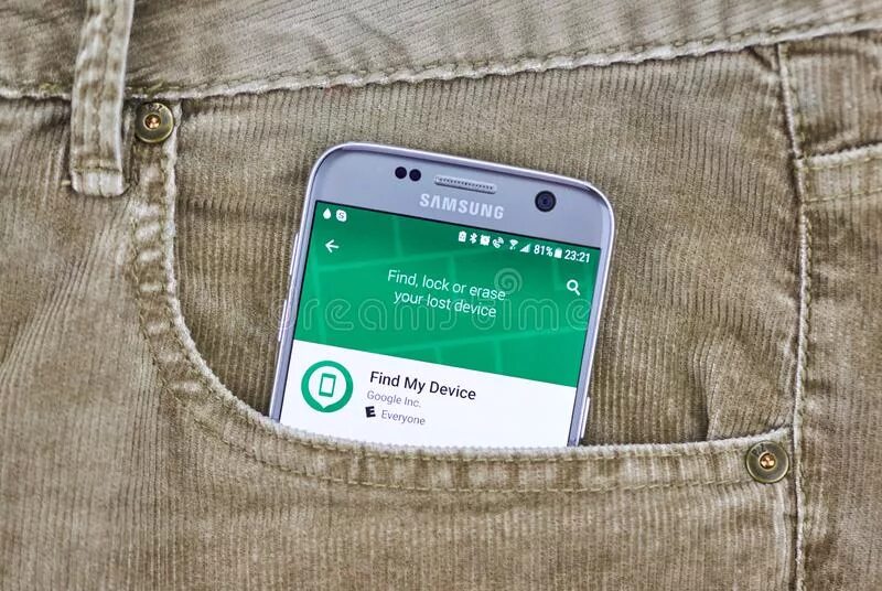 Google found my device. Google found my device