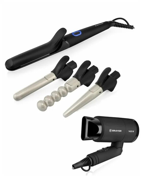 Плойка bradex. Мультистайлер brayer br3300. Стайлер для волос instyler. Щипцы brayer br3300 черный. Instyler tulip.