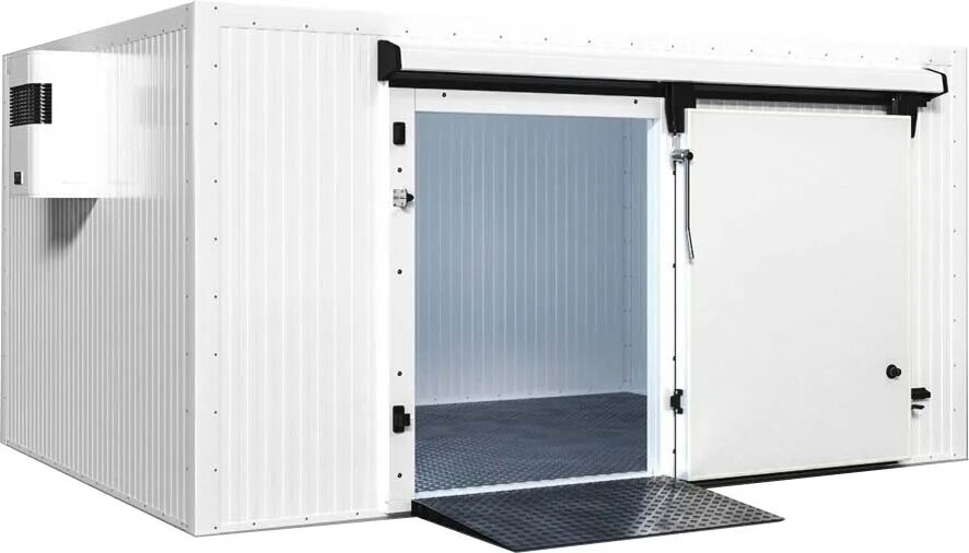 Морозильная камера из сэндвич панелей. Холодильная камера 24м3. Polair кхн-11. 0 2. Из морозильной камеры.