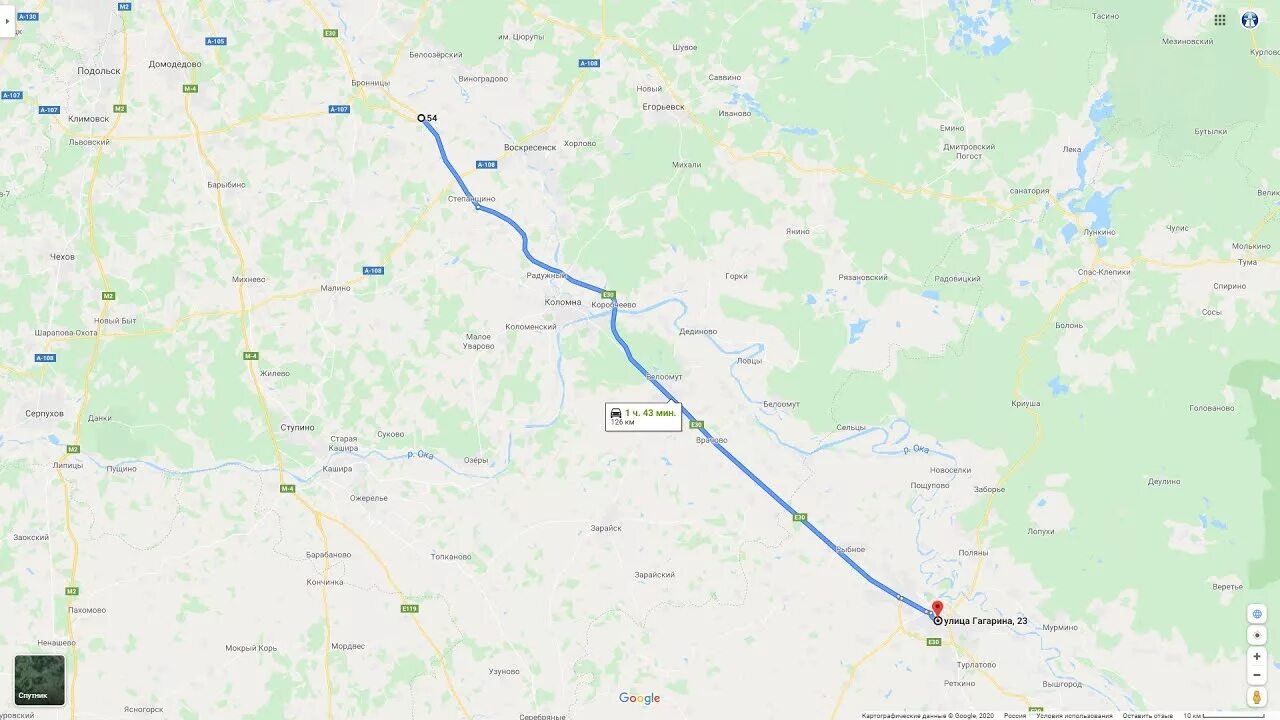 Карта м 5