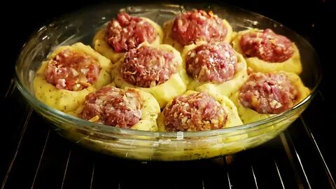 Сколько запекать фарш с картошкой