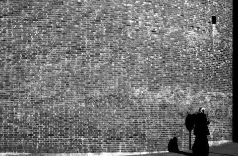 Wall of shadow