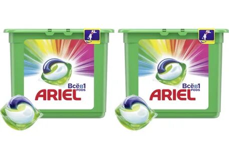 Капсулы для стирки белья ariel
