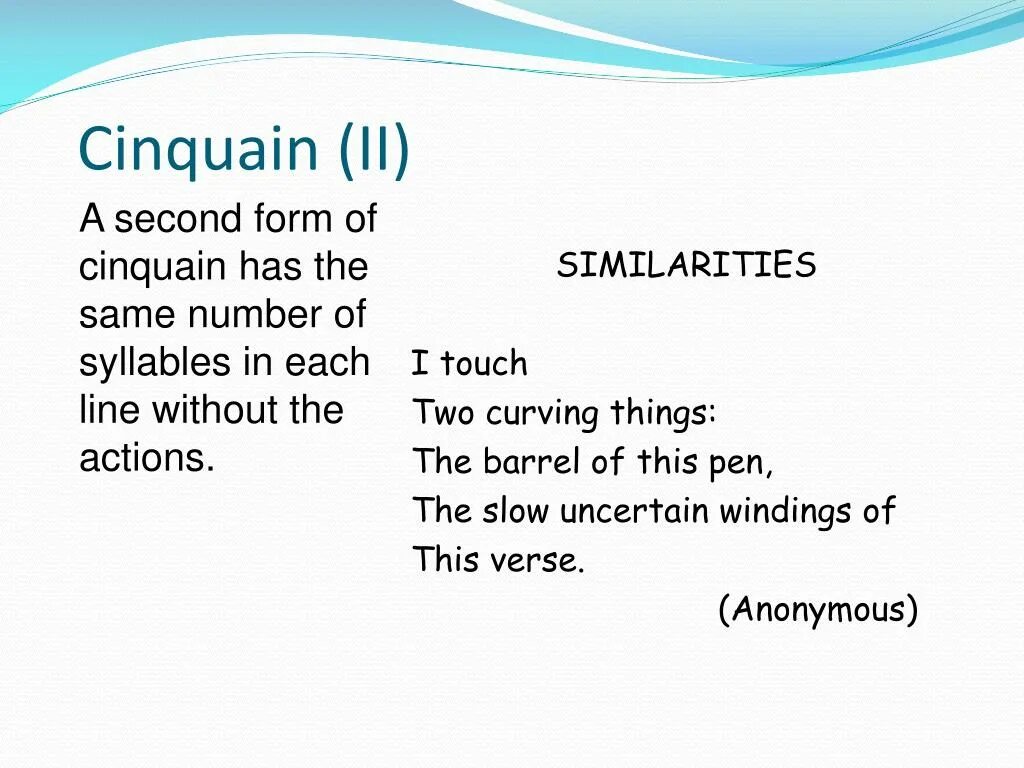 Переведи line. Cinquain. Cinquain примеры. Cinquain examples. Cinquain in English.