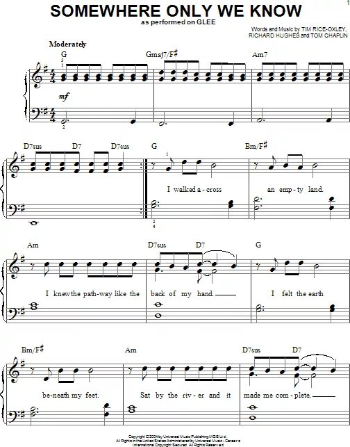 Somewhere only we know. Somewhere only we know Ноты для фортепиано. Keane somewhere only we know. Somewhere only we know Ноты. Rhianne somewhere only we