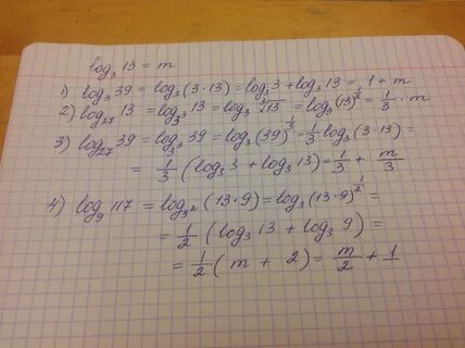 3 2 log3 13