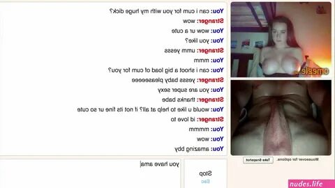 Omegle sexy time.