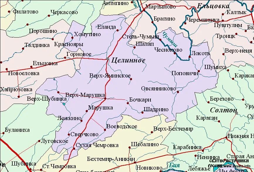 Карта села целинного. Алтайский край целинойрайон. Карта села целинного. Бочкари алтайский край на карте. Целинное алтайский край на карте.
