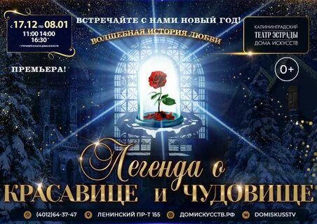 Дом искусств калининград афиша
