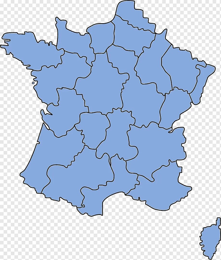 Карта Франции вектор. Векторная карта Франция СВГ. Контур территории Франции. Очертания Франции.
