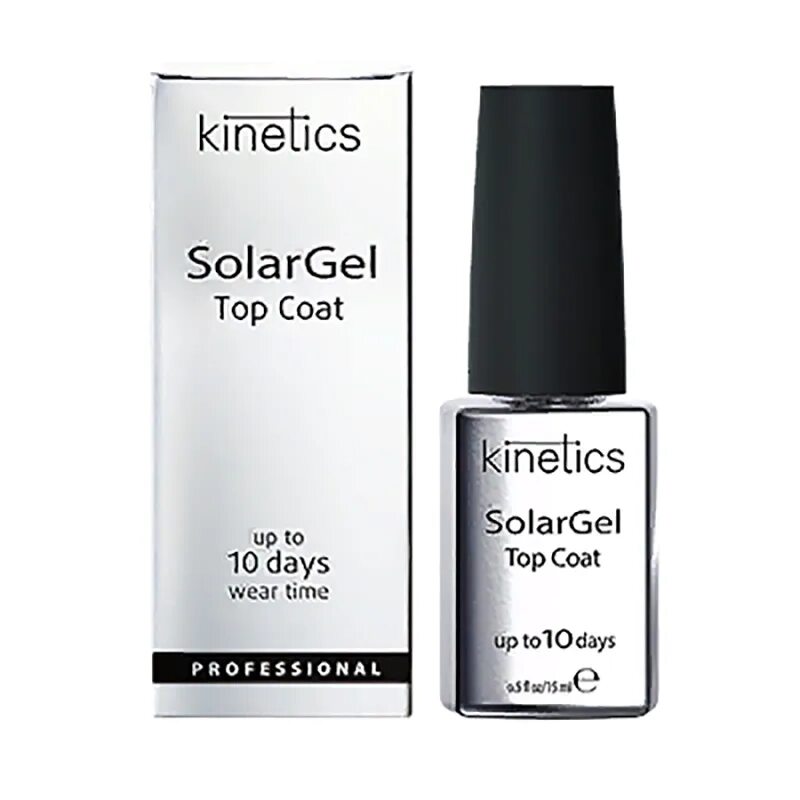 Верхнее покрытие Kinetics SOLARGEL Top Coat 15 мл. Kinetics, топ SOLARGEL, 15 мл. Kinetics лак SOLARGEL. Покрытие верхнее / SOLARGEL Top Coat.