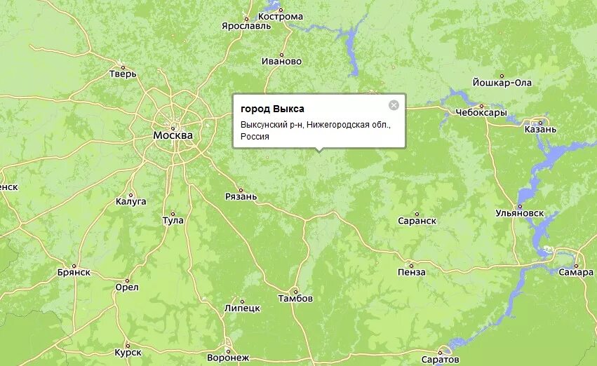 Какая область поселок. Город Выкса Нижегородской области на карте России. Выкса на карте Нижегородской области. Г Выкса Нижегородская область на карте. Город Выкса на карте России.