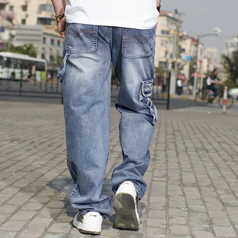 Vintage wide leg Jeans/ Vintage loose Jeans / Baggy Jeans/ Etsy