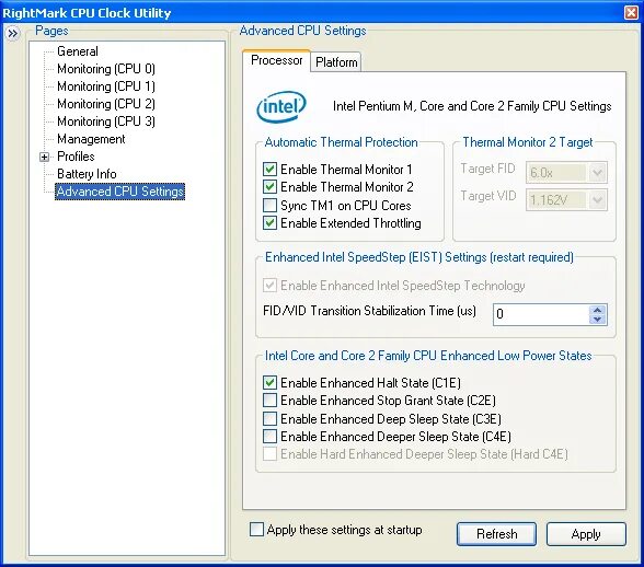 Enhanced Intel SPEEDSTEP. Intel halt State. Технология Intel SPEEDSTEP. Halt State(c1e). Enable deep