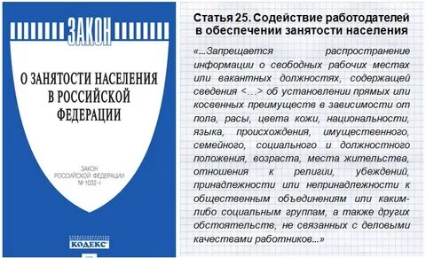 Закон о занятости населения в 2024 году