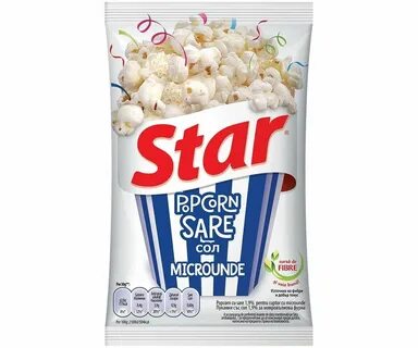 Valori Nutrizionali Popcorn Al Burro A Microonde Star Foods - Calorie, Prot...