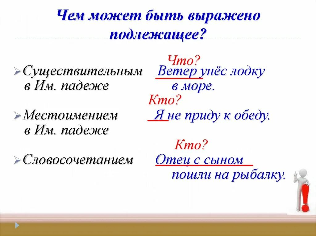 Чем выражено слово было в предложении. Чем может быть выражено подлежащее. Чем может выиащено подлежащее. Чем может выражено подлажщие. Чем моет быть выражено подлеж.