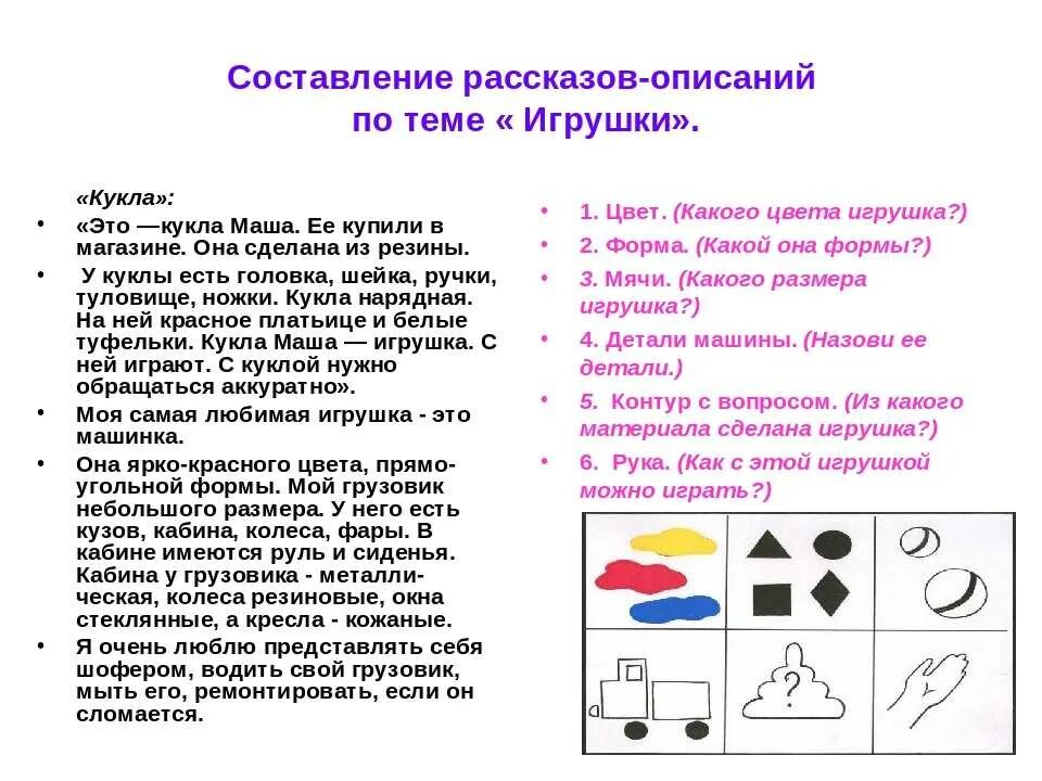 Рассказ по игрушке старшая группа. Алгоритм описания игрушки. Составление рассказа по игрушке. Схема рассказа об игрушке. Составление рассказа описания.