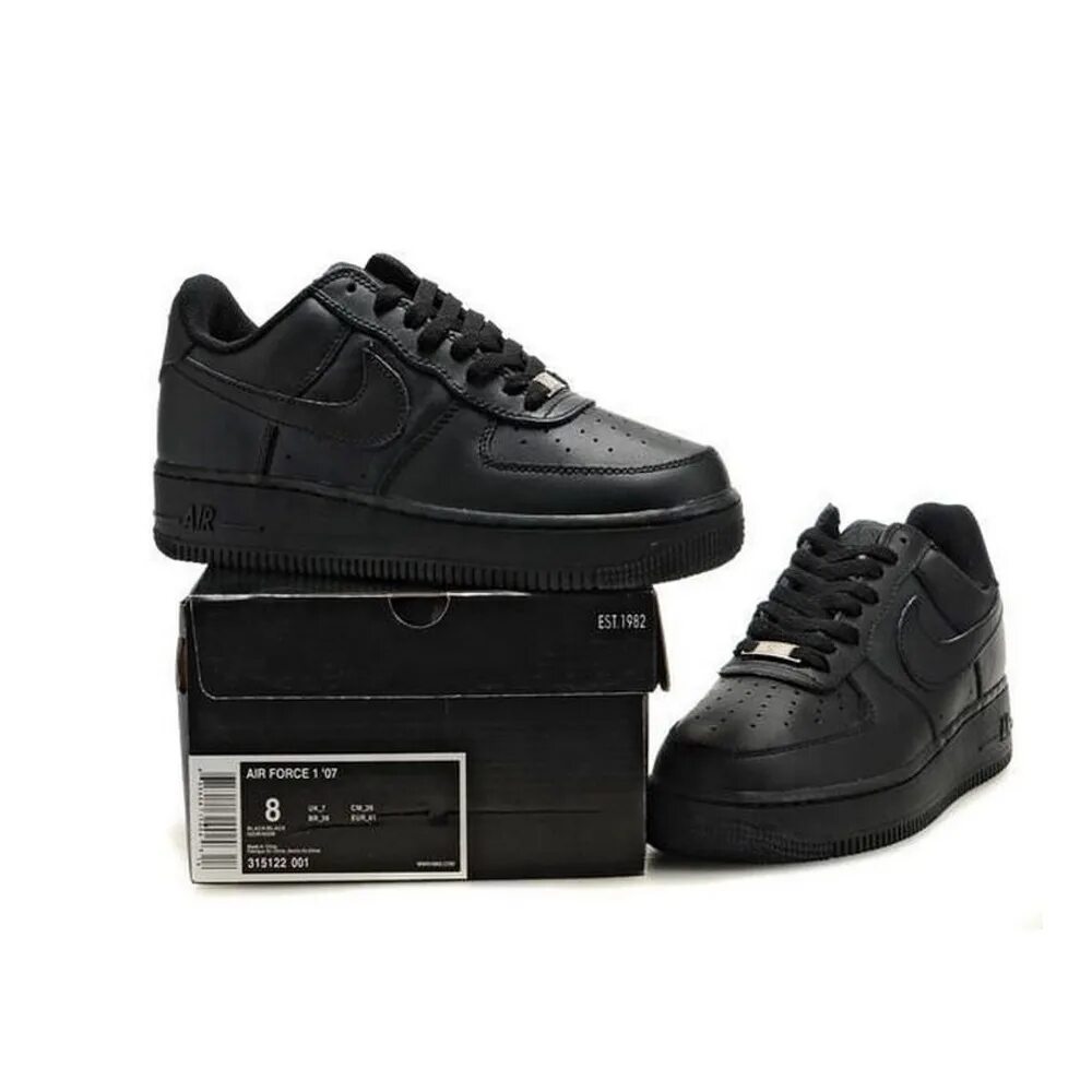 Nike force мужские черные. Nike air force 1 low all black. найк аир форс 1 мужские черные. кроссовки nike air force 1 low, black. найк аир форс 1 черные низкие.