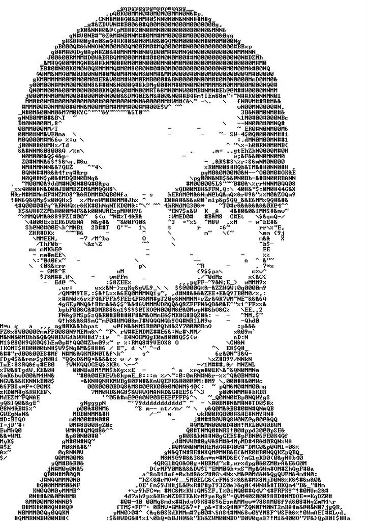 Ascii живописи