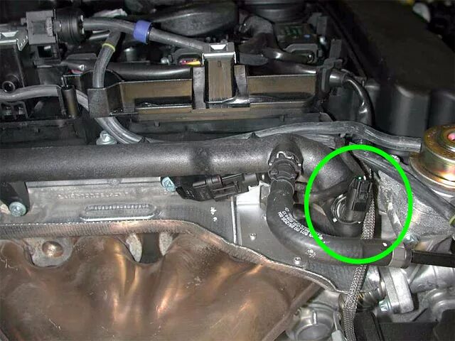 Basic elements of the electronic diesel system (EDS) (Mercedes-Benz W210 1996-20