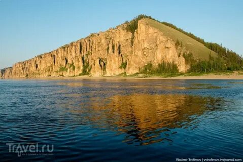 Берег реки лена