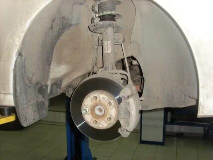 Замена ступицы поло