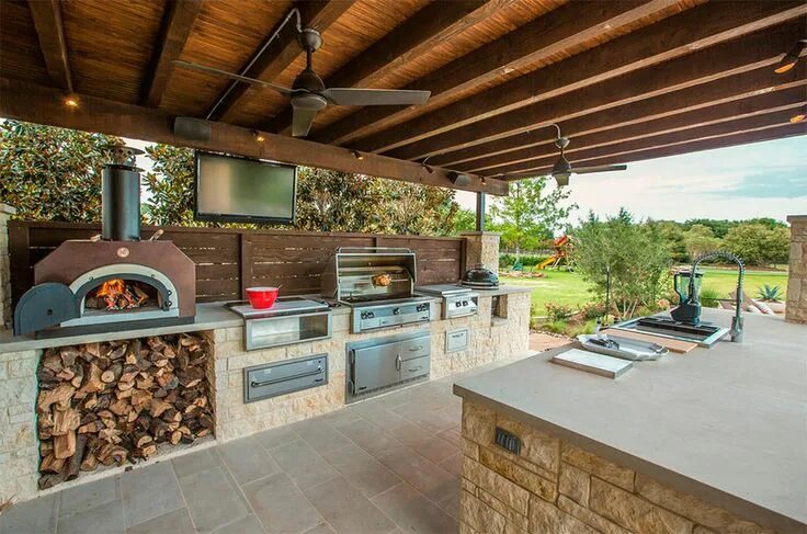 Modern Outdoor Kitchen Design Ideas 340 #technologies Outdoor kitchen design, Ou