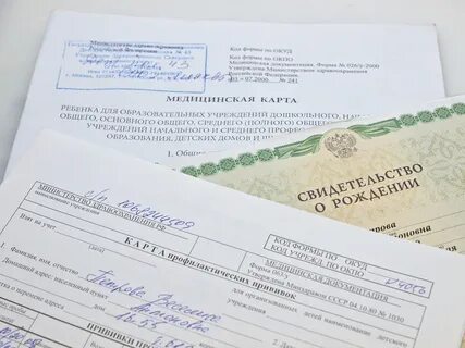 Как оформить документы ребенка