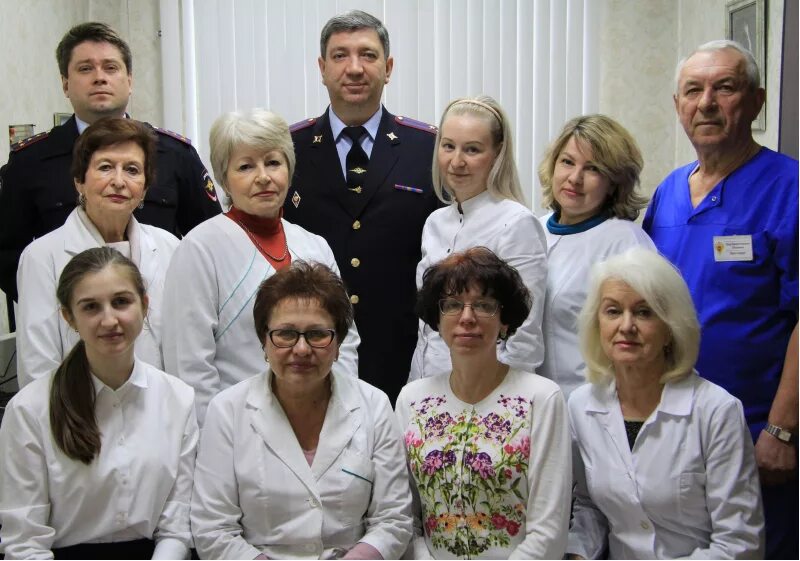 Коллектив медико-санитарной части УМВД поздравили с Днём медицинского работника