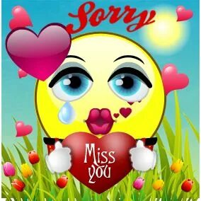 I miss you smile