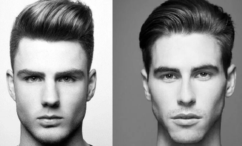 Quiff haircut стрижка. Ромбовидный тип лица. Причёска для ромбовитого лица мужская. Ромбовидное лицо мужское. Прически для ромбовидного лица мужские.