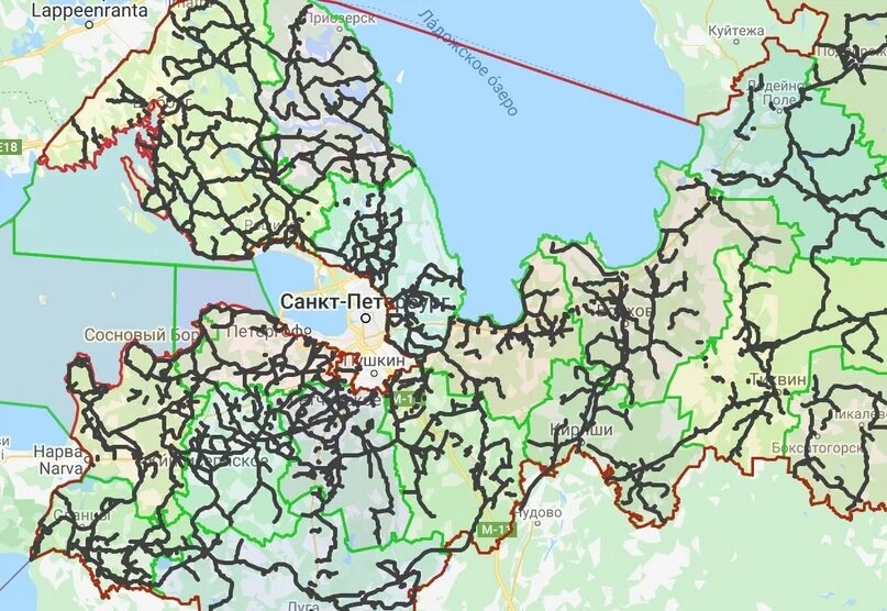 Закрытие дорог ленобласть. Дороги Ленинградской области. Региональные трассы Ленинградской области. Ленавтодор карта дорог. Номера дорог Ленобласти.