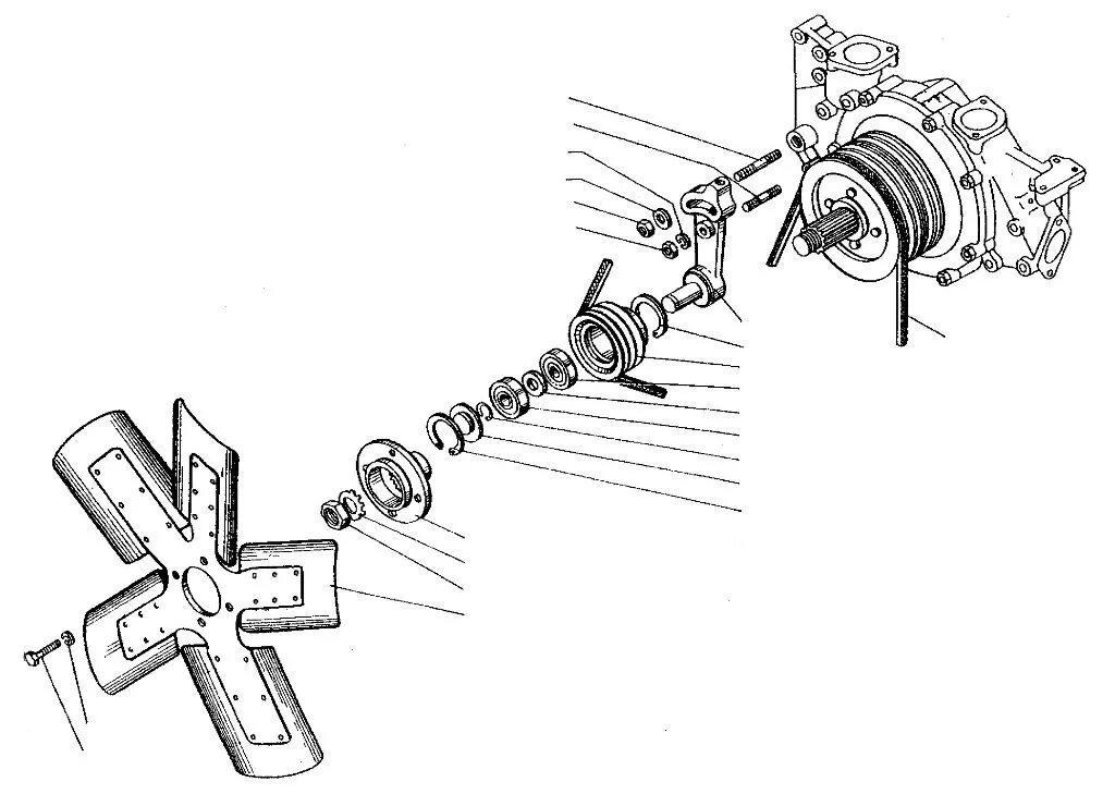 Как снять вентилятор снегоуборщика Page 38 of Murray Snow Blower 629108x84B User Guide