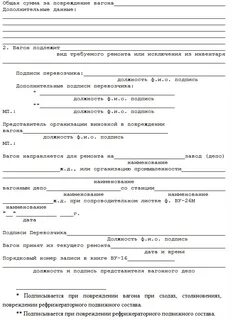 Вагон акте
