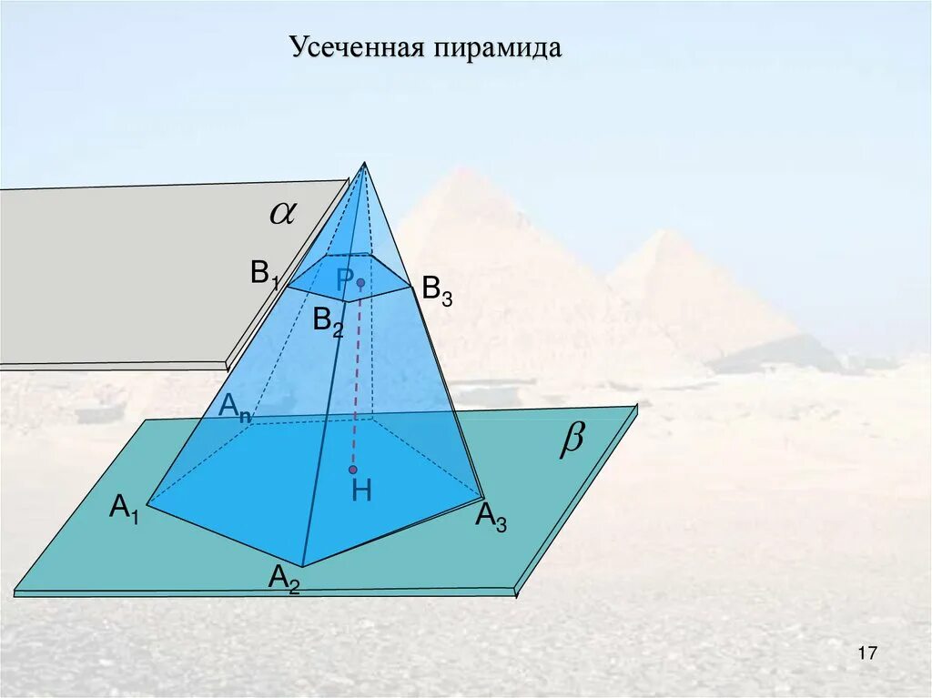 Усеченная пирамида геометрия 10 класс. Пирамида усеченная пирамида. Усечённая пирамида геометрия. Геометрия пирамида, усечённая пирамида.