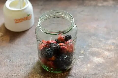 Компот из ежевики на зиму