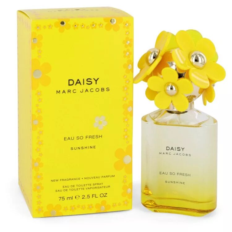 Daisy Eau so Fresh Spring от Marc Jacobs. Marc Jacobs Daisy Sunshine. Marc Jacobs Daisy Eau so Fresh Sunshine 75ml EDT 2019. Духи с запахом мимозы