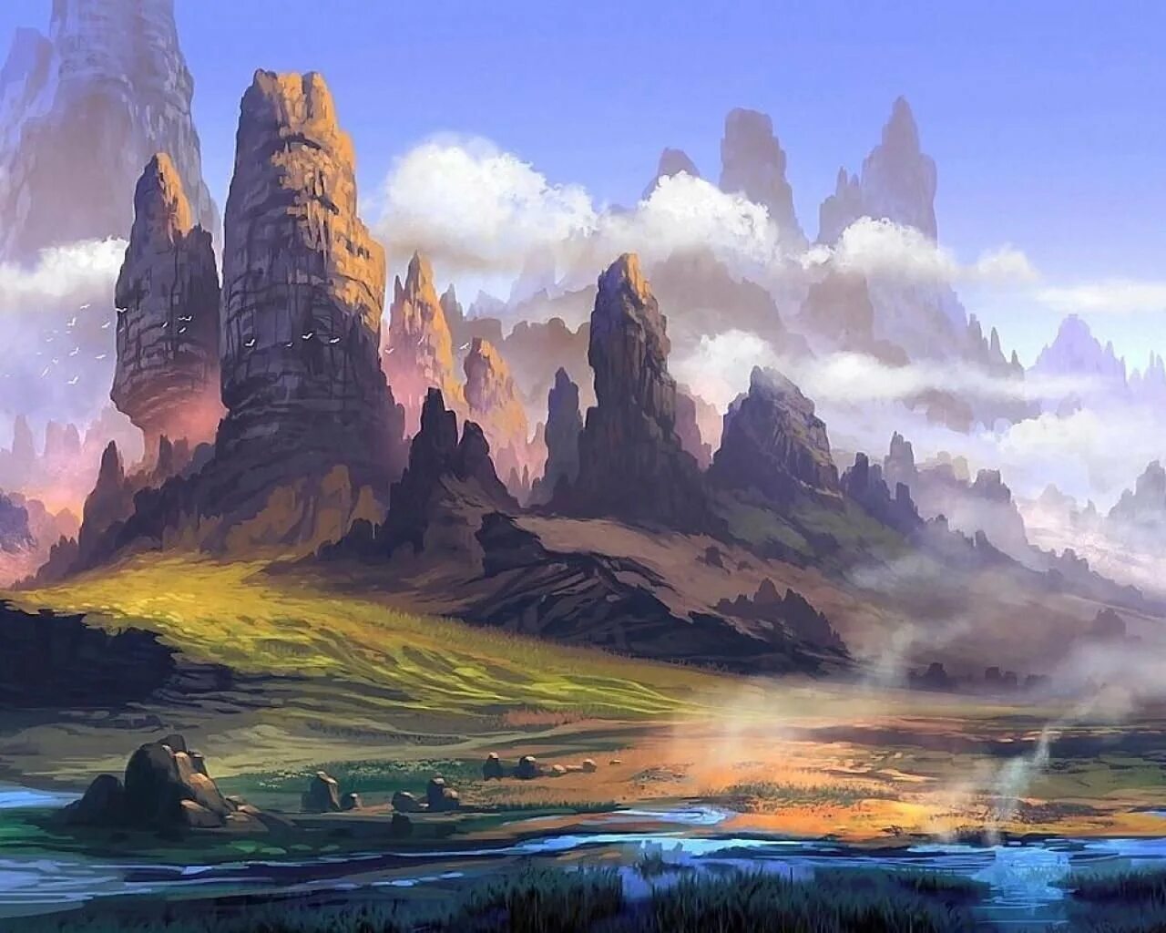 Арт пейзаж. Арт пейзаж