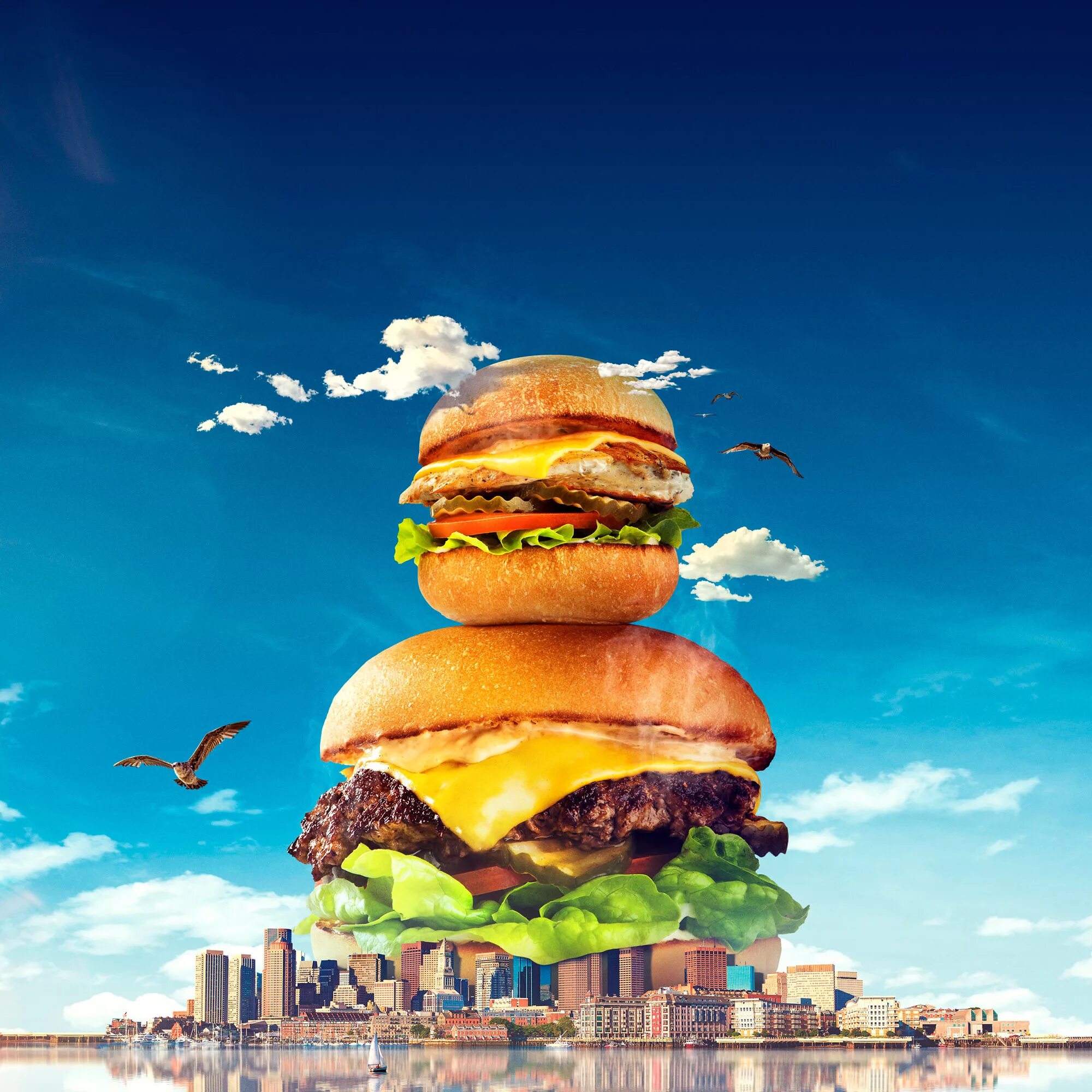 Бургер. Креативные бургеры. Гамбургер реклама. Сочный бургер. Город гамбургер