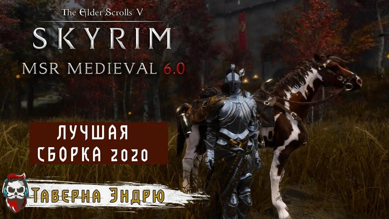 Лучшая сборка 2020. Skyrim MSR. Скайрим сборка модов 2020. MSR Medieval.