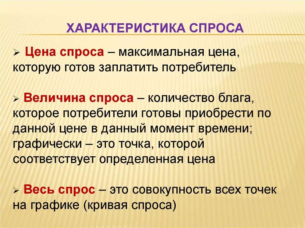 Приведи примеры спроса. Характеристика спроса. Характеристика спроса и предложения. Параметры спроса. Понятие и характеристика спроса.