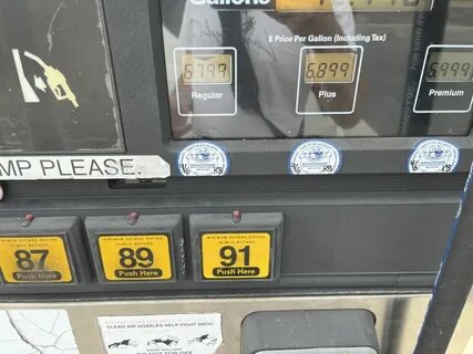 1 литр бензина в сша