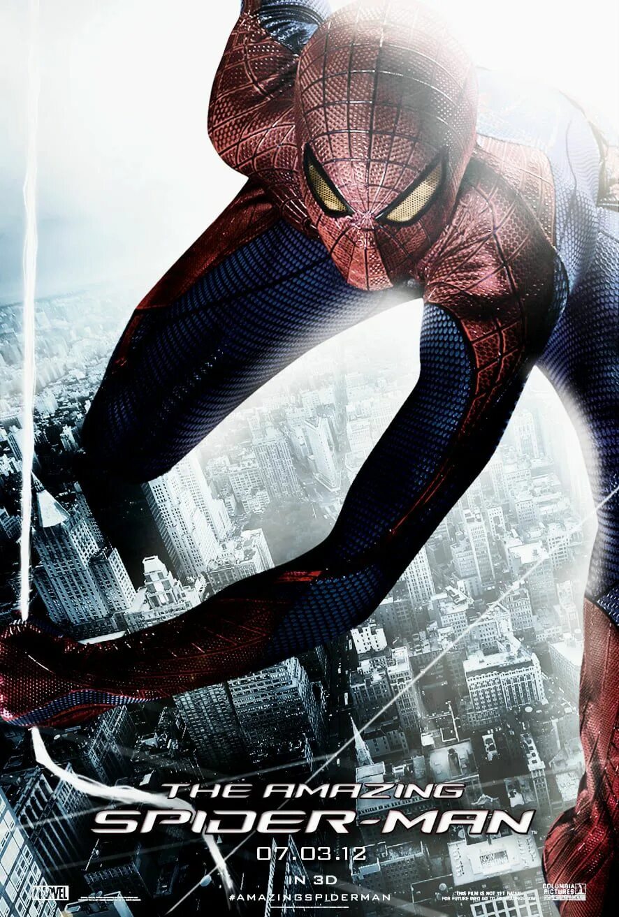 Poster man. Новый человек паук 2012. The amazing Spider-man 2012 poster.