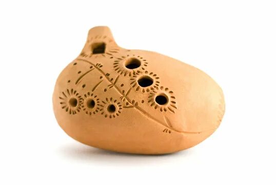 BUY Ocarina, globular flute made of clay with 8 holes 133019103 HANDMADE GOODS