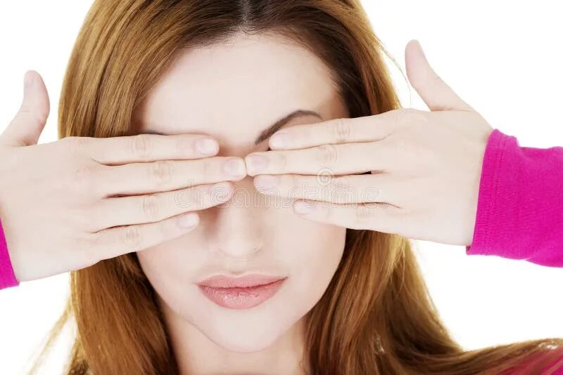 Covering my eyes